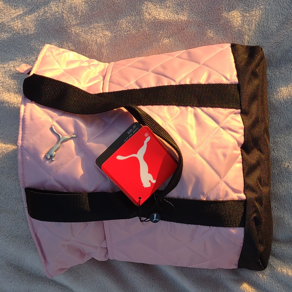 PUMA Evercat Orbital Tote in Pink/Black - Picture 8 of 14
